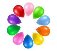 PREXTEX 300Pcs Rainbow Balloons, Multicolor Birthday Pack, 30cm Latex Pastel for Kids, Wedding, Anniversaries & Party Decoration (300pc)