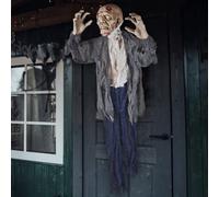 Prextex Life Size Groundbreaker Zombie | Scary Hanging Halloween Prop for Indoor, Outdoor, Porch, Party, or Haunted House (1.5M / 5ft)