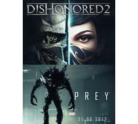 Prey + Dishonored 2 Bundle (PC) - Steam Key - GLOBAL