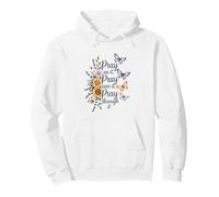 Prey On It Pray Over It Pray Through It Christian Pullover Hoodie