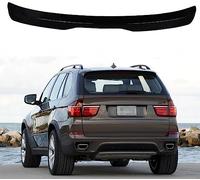 PREZ Rear Roof Spoiler for BMW X5 E70 2006-2013, Rear Trunk Roof Spoiler Lip Molding Tail Wing Car Exterior Accessories,A/ABS