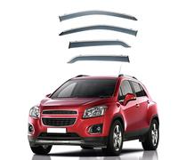 PREZ Wind Deflectors for Chevrolet Trax U200 2013-2022, Keep Your Car Ventilated in Rain, Rain Smoke Guard Wind Deflector Car Window Stick-On Fitmen