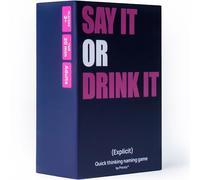 Prezey Say It or Drink It - 250 Category Card Games for Adults | Drinking Games for Adults, Couples Games, Party Games, and Hen Party Games