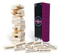 Prezey The Drinking Game - 54 Blocks with Unique Dares | Drinking Games for Adults, Funny Games for Adults for Game Night, Couples Games, and Adult Party Games, Perfect