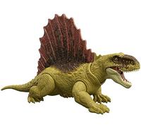 PREZIOSI Mondo Jurassic Dominion - Dinosaur Fierce Animals ''Dimetrodon'' - Articulated Dinosaur 18cm Novelty Pack Bestial - Dinosaur Toy Animal Toy for Kids HDX27- Multicolor