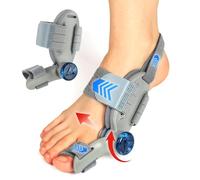 PRFCTLIFE Bunion Corrector for Women Big Toe - Adjustable Knob for Angle Correction, Soft Gel Pad for Bunion Relief - One Size Fits Most, Unisex, Fits Left or Right Foot（1 PCS）