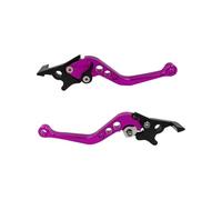 PRFGSGVBV Hand Levers 2 Pcs Universal Brake Lever Handle AluminumAlloy Motorcycle Brake Handle Adjustable Size Moto Motorbike Modification Clutch Drum Brake Clutch Levers(7)