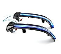 PRFGSGVBV Turn Signal Light For 5 Series G30 G31 G38 2016-2019 2pcs Flowing Turn Signal Light LED Side Wing Rearview Mirror Dynamic Indicator Mirror Indicator Light