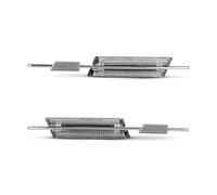 PRFGSGVBV Turn Signal Light For E60 E61 E90 E91 E82 E93 E83 E88 2Pcs Normal Flash LED Turn Signal Indicator Light Side Marker Lamp Mirror Indicator Light