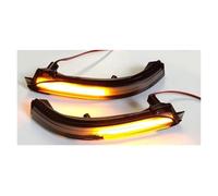 PRFGSGVBV Turn Signal Light For Hyundai For Elantra AD For Avante 2016-2019 2PCS LED Dynamic Turn Signal Light Rearview Mirror Sequential Blinker Lamp Mirror Indicator Light(Dynamic Smoked Black)