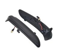 PRFGSGVBV Turn Signal Light For Opel For Vauxhall For Corsa F 2019-2021 2X Dynamic LED Turn Signal Indicator Lamp Sequential Blinker Mirror Indicator Light(Dynamic Smoked)