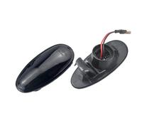 PRFGSGVBV Turn Signal Light For Outlander Lancer Freeca I-Miev 2PCS LED Dynamic Side Marker Lights Arrow Turn Signal Lamps Mirror Indicator Light(2Pcs Dynamic Smoked)