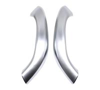 PRGPMSUNAD Car Door Handle for X1 for X2 F48 F49 F39 2016-2022 Interior Front Rear Door 2PCS 4PCS Kit Handle Outer Cover Trim Set(Silver Chrome,2PCS)