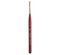 Princeton Velvetouch Series 3950 Short Handle Mini Filbert Size 0