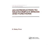Price An Introduction to Multicomplex SPates & Functions Book - Paperback Price Multicolor
