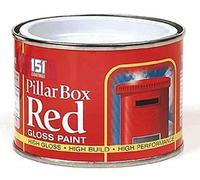PRICE BEATER 151 Non-Drip Gloss Paint, Hard-Drying, High-Performance Topcoat for Wood, Metal, Masonry, Furniture & More, Interior & Exterior Use, 180ml (Pillar Box Red)