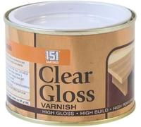 PRICE BEATER 151 Non-Drip Gloss Paint, Hard-Drying, High-Performance Topcoat for Wood, Metal, Masonry, Furniture & More, Interior & Exterior Use, 180ml (Clear Gloss Varnish)