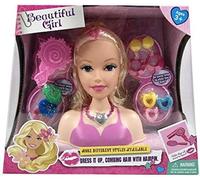PRICE BEATER Beautiful Doll Styling Head Playset, Comb Hair With Hairpin And Accessories, Vibrant Colour, Fun And Educational Playset, Encourages Creativity And Imagination