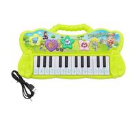 PRICE BEATER Green Multifunctional Kids Electric Piano Keyboard with Lights & Animal Sounds, Educational Musical Toy Organ for Toddlers, Babies & Children Age 3+, (Green)