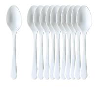 PRICE BEATER Reusable Spoons (Clear) - Pack of 50 | for Indoor and Outdoor Parties