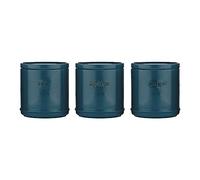 Price & Kensington Accents Tea/Coffee/Sugar Container 750ml Set of 3 Piece Teal