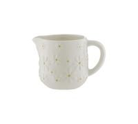 Price & Kensington Daisy Milk Jug | 275ml Ceramic Milk Jug with Embossed Daisy Design | Hand-Painted Yellow Centre | Cream Glaze | Tea Time Accessory