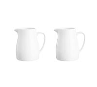 Price & Kensington Durable Porcelain Egg Jug 180ml White (Pack of 2)