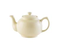 Price & Kensington Matt Cream 6cup Teapot