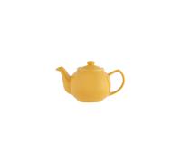 Price & Kensington Mustard 2-Cup Stoneware Teapot - 450ml, Microwave & Dishwasher Safe, Made in Great Britain