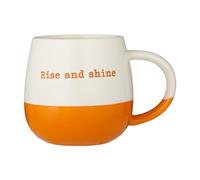 Price & Kensington Stoneware Coffee Mug Latte Tea Cup Choco Rise and Shine Hot Chocolate Beverages 340ml