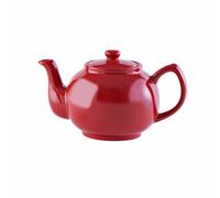 Price & Kensington Traditional Ceramic Tea Serving Teapot 6 Cup - Red