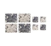 Price & Kensington Woodland Placemat & Coaster 8 Piece Set