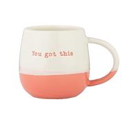 Price & Kensington You Got This Mug 340ml White/Pink