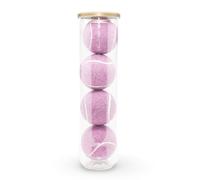 Price of Bath Coloured Tennis Balls (1 Tube of 4 Balls) | Type 2 ITF Standard | Made in UK | Perfect for Court Play, Training, or Dog Games! | Pick From Any Colour | (Purple)