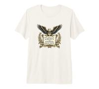 Price of Liberty Eternal Vigilance Eagle Scroll Premium T-Shirt