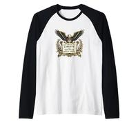 Price of Liberty Eternal Vigilance Eagle Scroll Raglan Baseball Tee