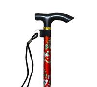 Price Pixel Foldable Walking Sticks - Telescopic Walking Cane Women & Men | Ergonomic Handle With Height Adjustable Bead | Non-slip Rubber Feets & Wrist Strap for Disability & Mobility Aids
