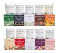 Price’s Candles Luxury Jar Candle Set of 10 | Long Burning Scented Jar Candles for Home Fragrance | Assorted Decorative Candle Jars for Relaxing Ambience | Lovely Gift for Any Room & Occasion
