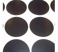 Price Stickers Sticky Dots - Pack of 1000 38mm Black Dot Stickers, Coloured Spot Sticker Dots, Round Sticker Labels, Plain Circle Small Sticky Labels Assorted Colours Easy Peel Blank Colour