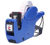 Price Tag Machine, 8 Marking Digits Portable Label Printer Wireless Label Maker Pricing Kit Numerical Tag for Office Retail Shop Grocery Store(Blue)