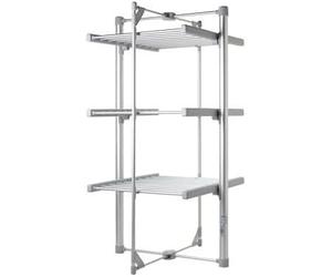 PRICECRUNCHERS 3 TIER ELECTRIC CLOTHES AIRER HEATED DRYER FOLDING DELUXE PORTABLE | 24 RAILS CLOTHES DRYING RACK | 111CM HEATED AIRER | 220W | SPACE SAVING