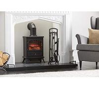 PRICECRUNCHERS 5 Piece Leaf Companion Set Black