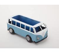 PRICECRUNCHERS Indoor/Outdoor Retro Classic Vintage Volkswagen Campervan Garden Wall Planter Red Blue (Blue)