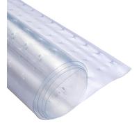 PriceKingX Heavy Duty Carpet Protector Floor Mat - Clear Vinyl Plastic Carpet Protector - Home Hallway Kitchen Runner Waterproof Transparent Vinyl Roll (6 FT x 27 INCH)
