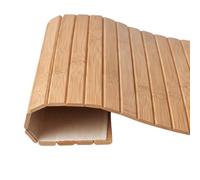 PricekingX Sofa Arm Tray Bamboo Arm Rest Anti-Slip Couch Arm Tray Table Media Organizer & Snack Coffee Serving Solution-Chair Arm Rest AccessoryCup Caddy sofa-65x37cm (Beige)