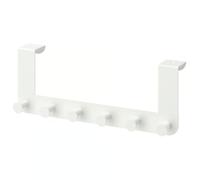 PriceKingX White Over-The-Door Hanger, Must-Have Bathroom Organizer for Towels, Robes & More, Bright, Fresh Look That Keeps Your Space Functional, Clean & Tidy