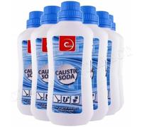 Priceless Discounts Online Caustic Soda Drain Cleaner (6x 500g) | Sink Unblocker Powder | Industrial Use