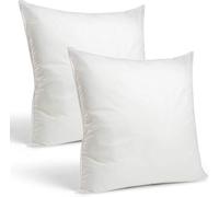 Priceless Discounts Online Set of 2 Cushion Inner Pads 18" x 18" (45cm x 45cm) Cushion Insert Decorative Square Pillow Stuffer for Sofa Couch Cushions