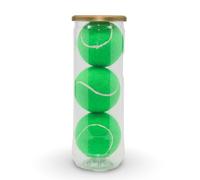 Price's 3 Coloured Padel Balls in a Tube (Green)