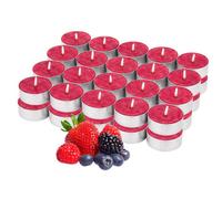 Price's 40 Scented Tealight Candles Mixed Berries 7H Tea Light Candles